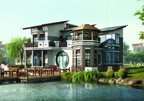 如何看好風(fēng)水的別墅住房圖解